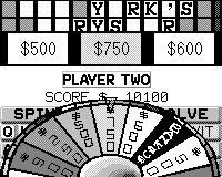 Wheel of Fortune 2 screenshot 4 for Game.Com